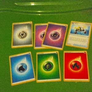 Pokémon energy cards